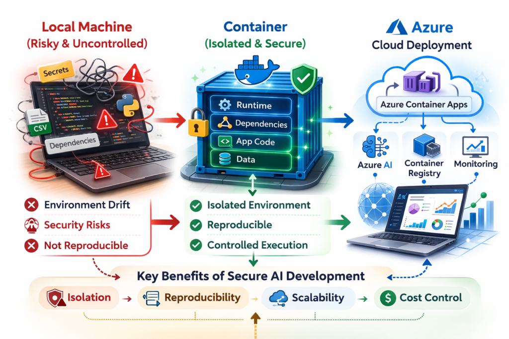 Building AI Applications with Docker to the Cloud Azure: A Hands-On Guide